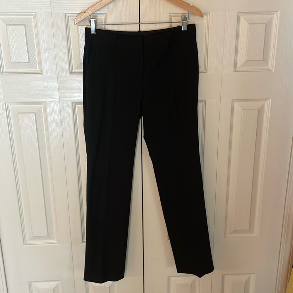 EUC Ann Taylor dress pants, straight leg, black, size 2